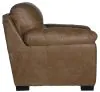 Jackson Furniture Industries 445301-1227/49-3027/49 Jackson Furniture Industries 445301-1227/49-3027/49 Grant - Faux Leather Chair & 1/2 - Silt
