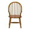 Liberty Furniture 17-C2051 Treasures - Bow Back Arm Chair - Rustic Oak