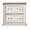 Liberty Furniture 244-HO146 Magnolia Manor - Jr Executive Media Lateral File - Antique White