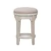 Liberty Furniture 652-OT9003 Farmhouse Reimagined - Console Swivel Stool - Antique White / Chestnut Tops