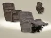 Jackson Furniture Industries 4892-1792/29-2792/29 Jackson Furniture Industries 4892-1792/29-2792/29 Longevity - Fabric Power Lift Reclining With Dual Motor / Zero Gravity Trendelenburg / Xtra Comfort Extended Ottoman - Dark Brown