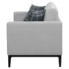 CoasterElevations 508682 Apperson - Upholstered Track Arm Loveseat - Light Gray