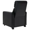 CoasterEveryday 600181-S3B Toohey - 3 Piece Upholstered Tufted Recliner Living Room Set - Black