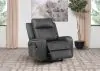 Coaster Fine Furniture 603194P Raelynn - Upholstered Power Lift Recliner Chair - Gray