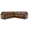 Liberty Furniture 6000HN-UPH-5PCSEC Blake - 5 Piece Sectional - Venetian Honey