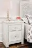 Ashley Furniture B181-92 Paxberry - Two Drawer Night Stand - Whitewash