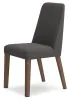 Ashley Furniture D615-02 Lyncott - Dining Uph Side Chair (Set of 2) - Charcoal / Brown
