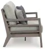 Ashley Furniture P564-835 Hillside Barn - Loveseat W/Cushion - Gray / Brown