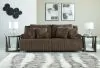 Ashley Furniture 92705S9 Ashley Furniture 92705S9 Top Tier - 2-Piece Reclining Sectional Loveseat - Chocolate