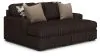 Ashley Furniture 98104S8 Ashley Furniture 98104S8 Midnight-Madness - Super Chaise - Chocolate