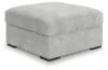 Ashley Furniture PC5910608 Cuddle Plush - Oversized Accent Ottoman - Arctic