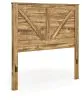 Ashley Furniture PCB1580-57 Ashley Furniture PCB1580-57 Maystonna - Queen Crossbuck Panel Headboard - Brown