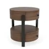 Riverside Furniture 46409 Nova - End Table - Nouveau Walnut