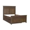 Samuel Lawrence Furniture S918-YBR-K10 Cambridge - Twin Panel Bed with Trundle - Brown