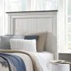 Liberty Furniture 417-BR17 Liberty Furniture 417-BR17 Allyson Park - Full Panel Headboard - Wirebrushed White / Charcoal