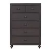 Liberty Furniture 423-BR40 Cottage View - 5 Drawer Chest - Dark Gray