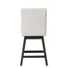 New Classic D4125-28-WHT New Classic D4125-28-WHT High Line - Swivel Counter Chair (Set of 2) - White