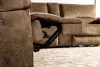 Furniture of America CM9909BR-SECT-PM Cerelia - Power Sectional - Brown