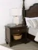 Coaster Fine Furniture 223632 Andover - 1-Drawer Nightstand Bedside Table - Dark Oak