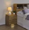 Coaster Fine Furniture 315902 Westpark - 2-Drawer Nightstand LED Lights And USB - Mango