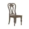 Liberty Furniture 244N-C2500S Liberty Furniture 244N-C2500S Magnolia Manor - Splat Back Side Chair - Weathered Bisque