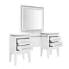 Liberty Furniture 781-BR35 Reflections - Vanity Desk - Pearl White & Rhinestone