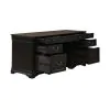 Liberty Furniture 532-HO-JEC Meritage - Jr Executive Credenza - Aged Charcoal