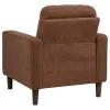 Coaster Fine Furniture 509973 Bowen II - Fabric Upholstered Track Arm Accent Chair - Rust