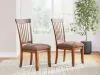 Ashley Furniture D199-01 Berringer - Dining UPH Side Chair (Set of 2) - Rustic Brown