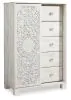 Ashley Furniture B181-48 Paxberry - Dressing Chest - Whitewash