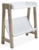 Ashley Furniture A4000361 Blariden - Small Bookcase - White / Tan