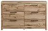 Ashley Furniture B1050-31 Hyanna - Six Drawer Dresser - Tan Brown