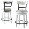 Ashley Furniture D546-524 Ashley Furniture D546-524 Valebeck - UPH Swivel Barstool  - White