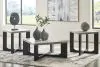 Ashley Furniture T251-13 Sharstorm - Occasional Table Set (Set of 3) - Two-tone Gray