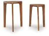 Ashley Furniture A4000607 Brynnleigh - Accent Table Set (Set of 2) - Medium Brown