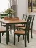 Ashley Furniture D401-325 Ashley Furniture D401-325 Gesthaven - Dining Room Table Set (Set of 6) - Natural / Green