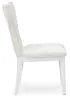 Ashley Furniture D822-01 Chalanna - Dining Upholstered Side Chair (Set of 2) - White