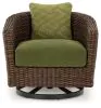 Ashley Furniture P572-821 Horizon Hall - Swivel Lounge With Cushion - Brown / Green