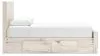 Ashley Furniture B2310B6 Ashley Furniture B2310B6 Lawroy - Queen Panel Bed With Under Bed Storage - Light Natural