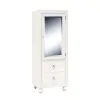 Samuel Lawrence Furniture S458-445 Bella White - Kids 2-Drawer Shelved Wardrobe - White
