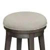 Liberty Furniture 406-OT9003 Modern Farmhouse - Console Swivel Stool - Dusty Charcoal