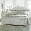 Liberty Furniture 607-BR-KPB Summer House - King Panel Bed - Oyster White