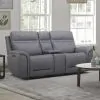Liberty Furniture 7007BG-23P Liberty Furniture 7007BG-23P Cooper - Loveseat With Console P3 & Zg - Blue Gray