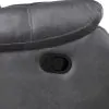 New Classic U2505-30-DGY Morello - Sofa With Dual Recliner - Gray