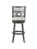 New Classic S1701-BS-GRY New Classic S1701-BS-GRY Gia - Swivel Barstool - Gray