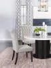 CoasterEssence 115182 Alana - Velvet Upholstered Dining Side Chair (Set of 2) - Sand