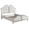 CoasterElevations 223391KW-S4 Evangeline - California King 4 Piece Bedroom Set - Silver Oak