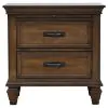 CoasterEssence 300525Q-S5 Devon - 5 Piece Queen Bedroom Set - Burnished Oak