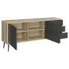 Coaster Fine Furniture 950352 Maeve - 2 Door Engineered Wood Cabinet - Antique Pine And Gray