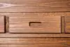 Furniture of America AM-BK601-BED-SLAT Cleo - Twin Captain Bed With Slat Kit - Mahogany